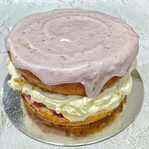Gluten-free Raspberry Drizzle Cake