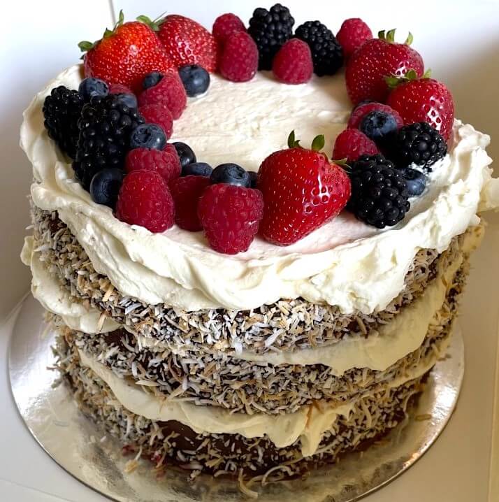 Bakealicious By Gabriela Lamington Cake Sydney Delivery