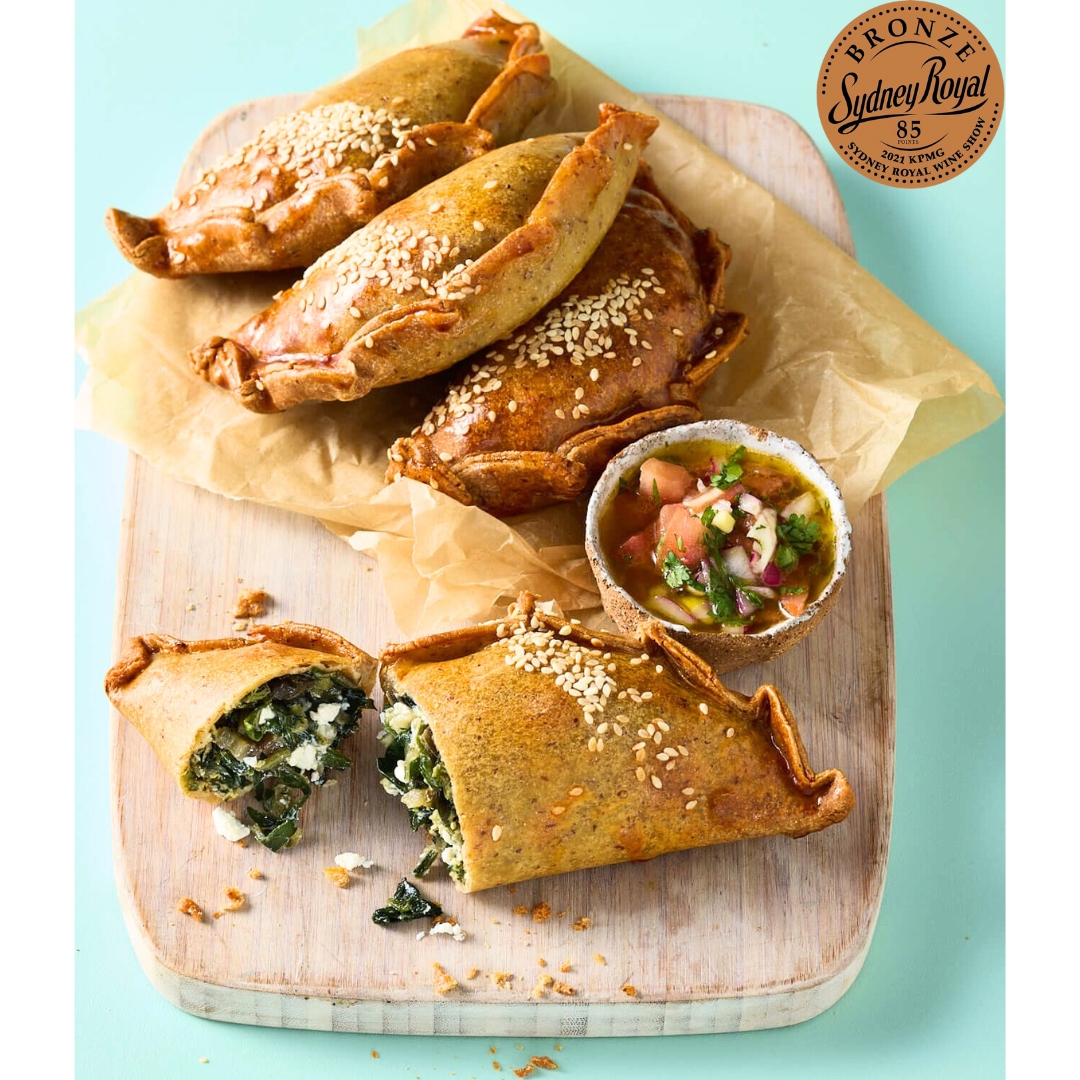 Gluten-free Spinach Fetta Empanadas