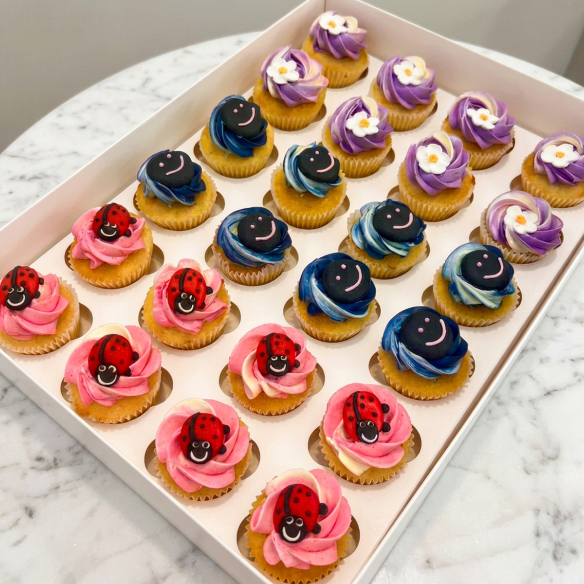 24 Pack Mini Cupcakes