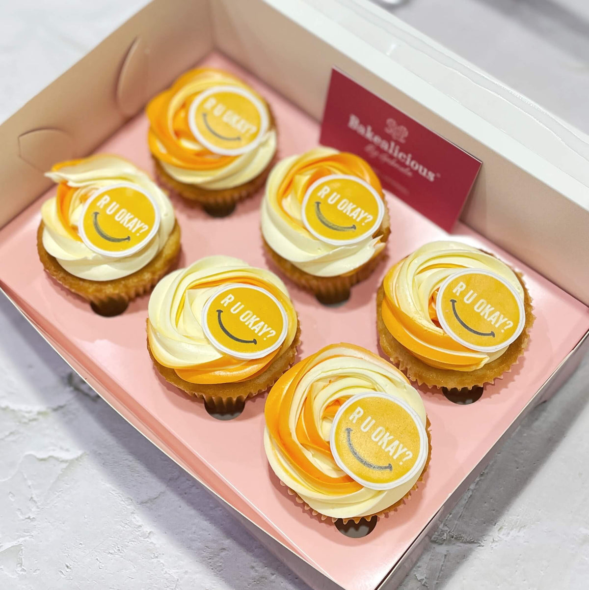 Vegan Are U Ok Cupcakes