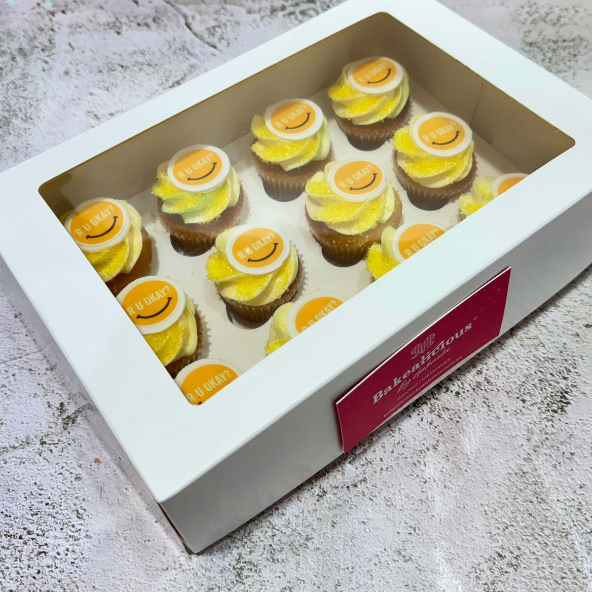 Are U Ok Mini Vegan and dairy-free Cupcakes