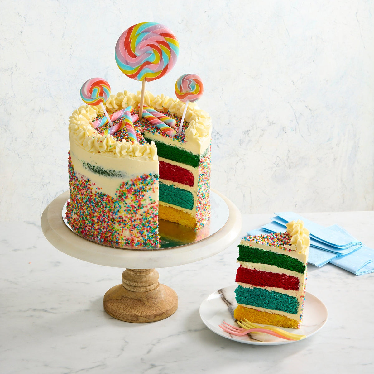 Rainbow Cake