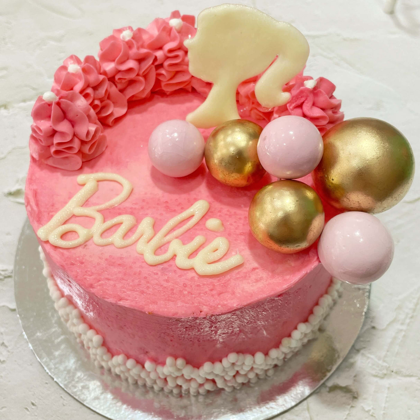 Barbie Cake Buttercream Dress Rosettes – Pao's cakes