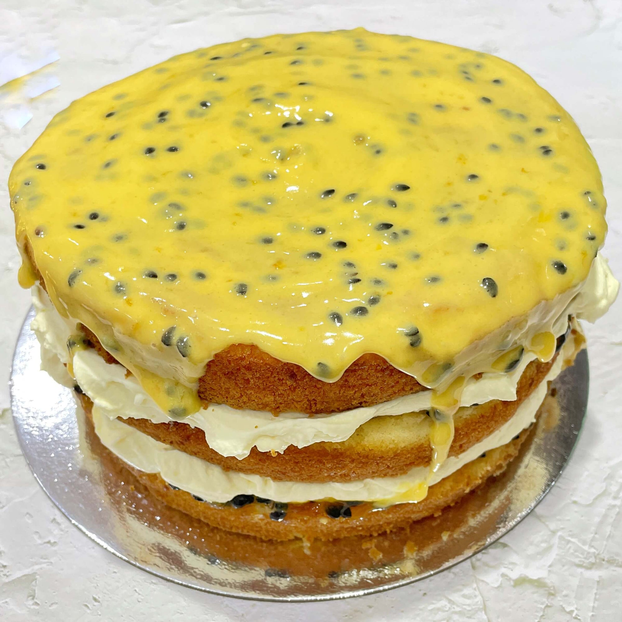 Gluten-free Passionfruit Sponge Cake Sydney