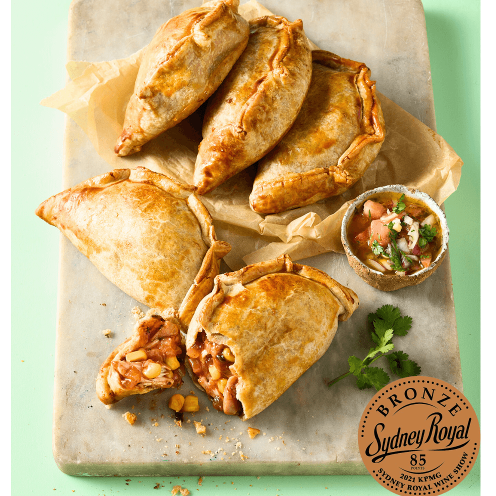 chicken and thyme empanadas