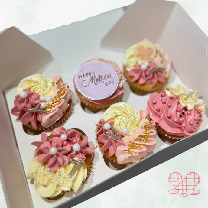 Mother's Day Cupcake Gift Box