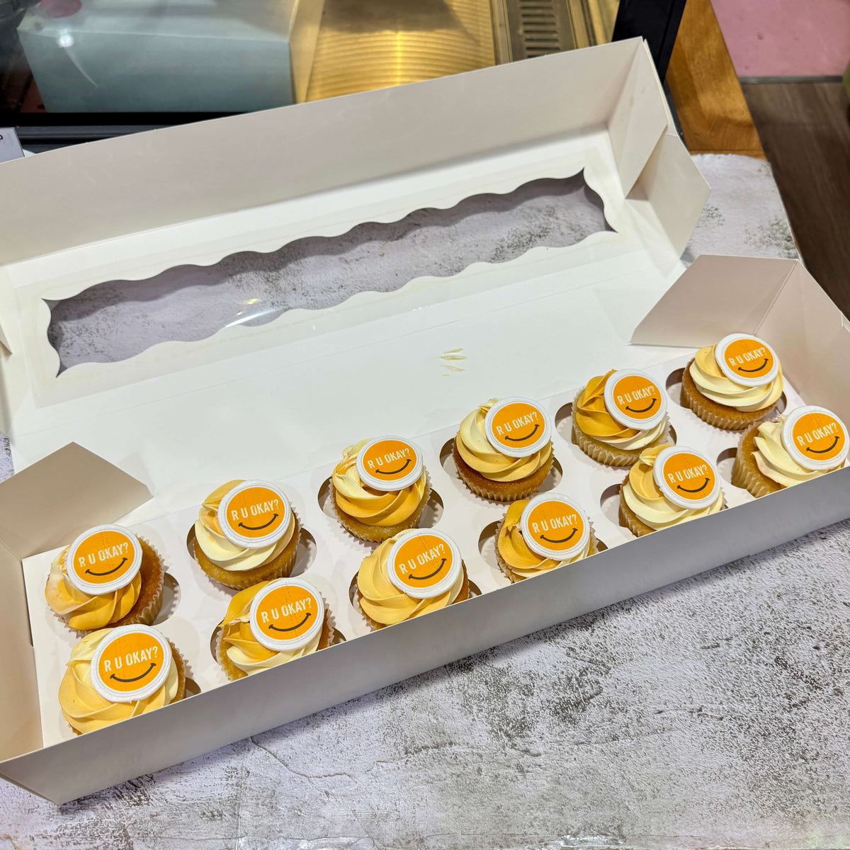 12 x Gluten-free Are you Ok Cupcakes