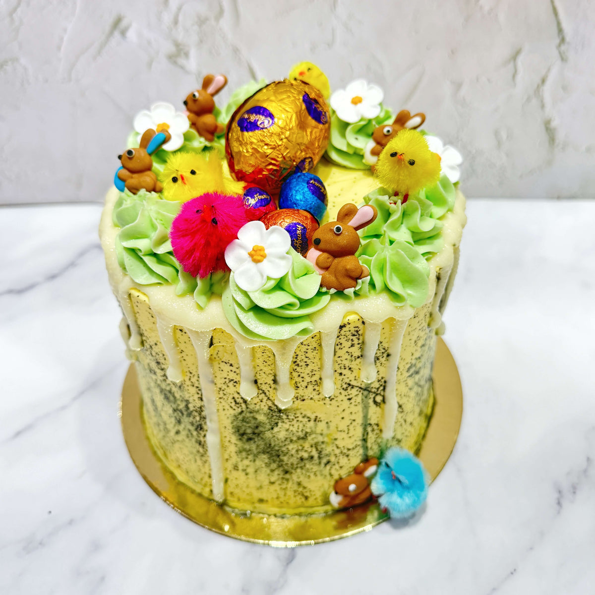 Easter Egg Drip Cake Bakealicious Sydney