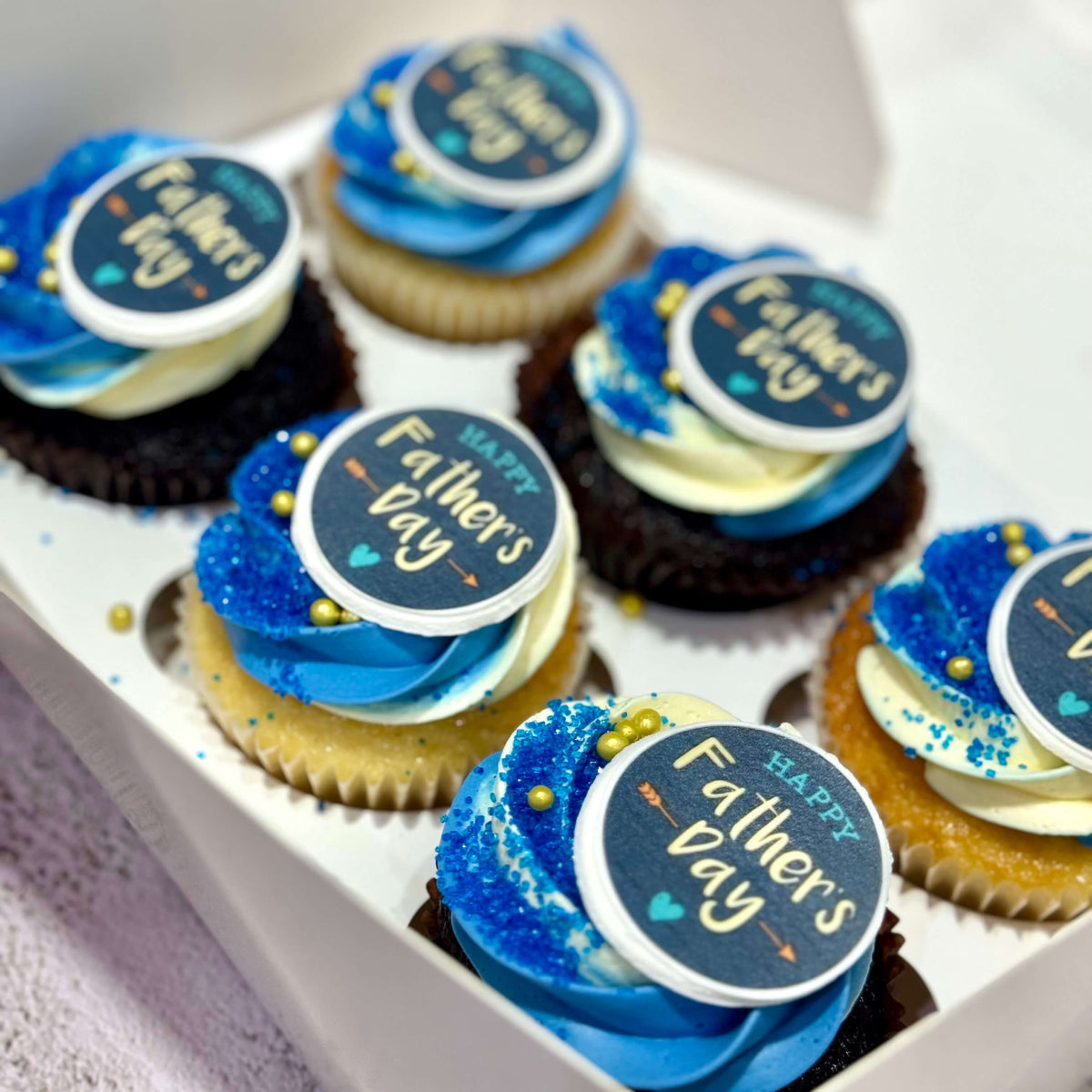 Father&#39;s Day Cupcakes