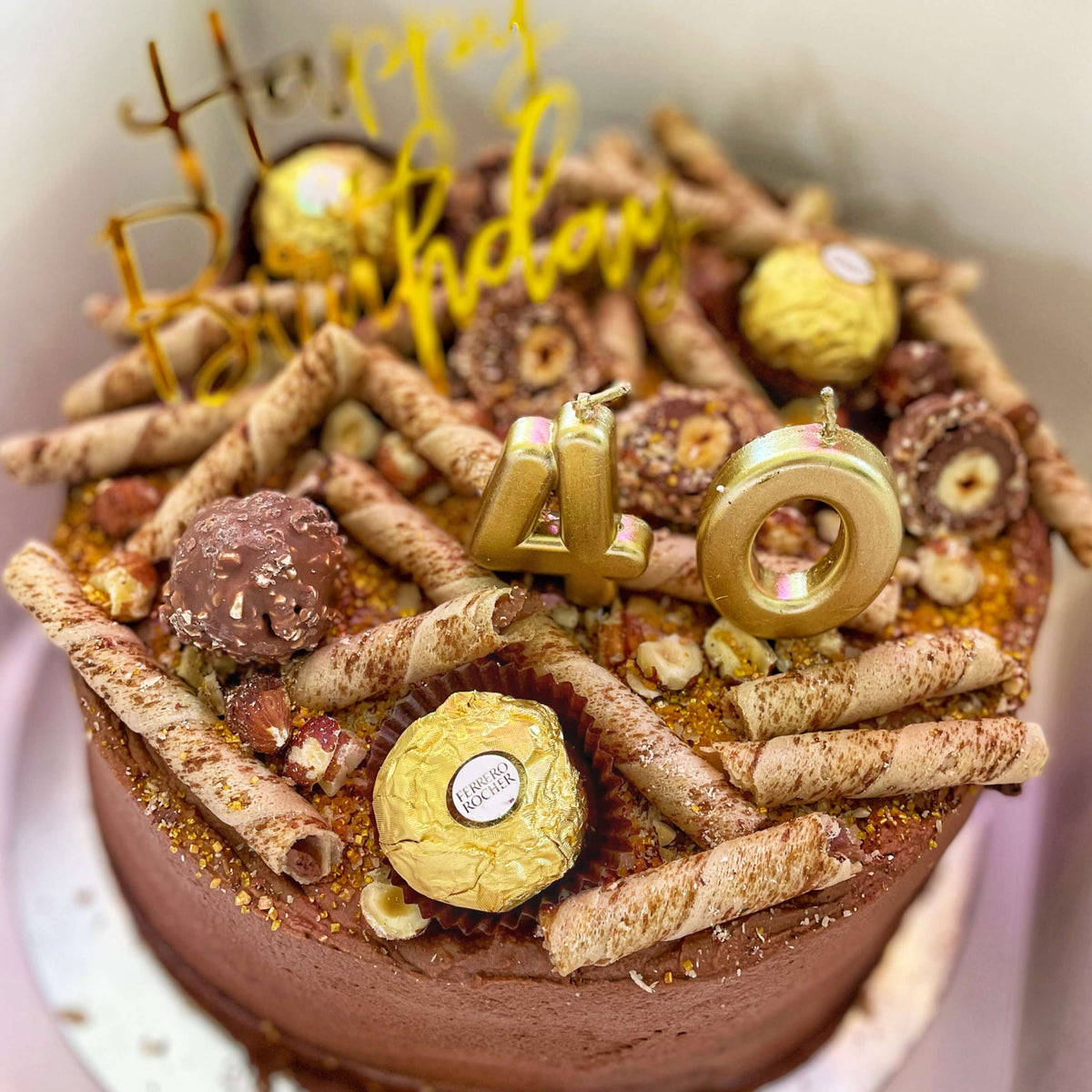Ferrero Rocher Cake