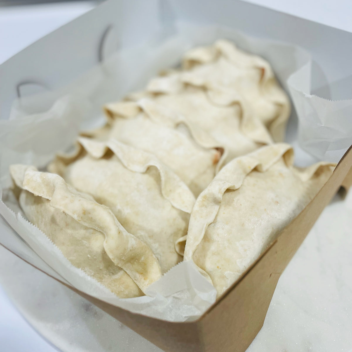 Frozen Chicken and Thyme Empanadas