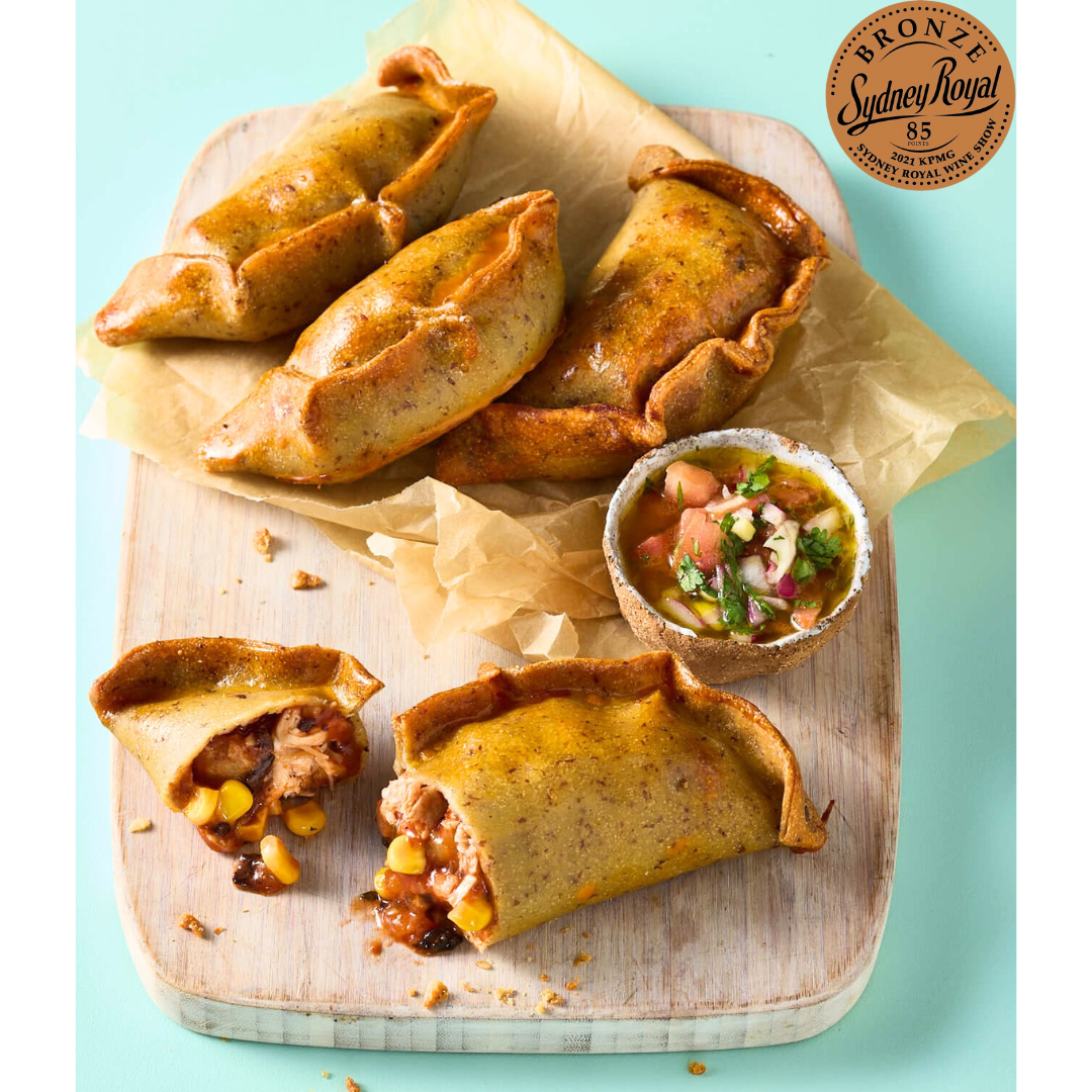 Gluten-free Chicken and Thyme Empanadas