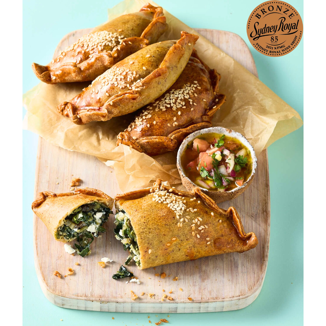 Gluten-free Spinach and Fetta Empanadas Sydney