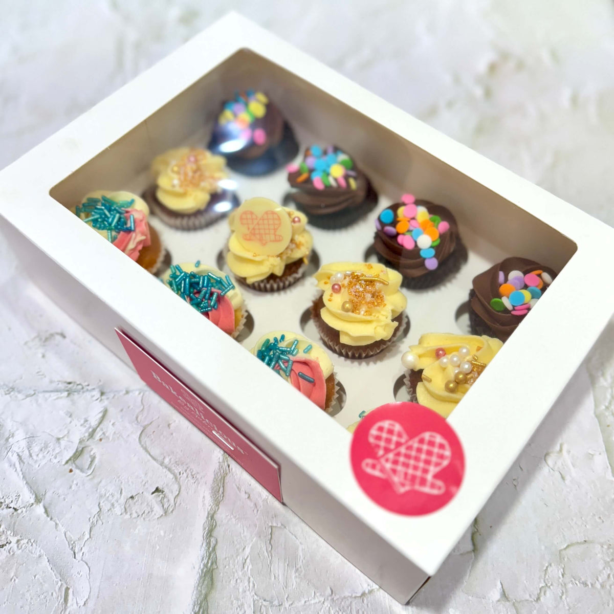 Box of Mini Cupcakes assorted flavours