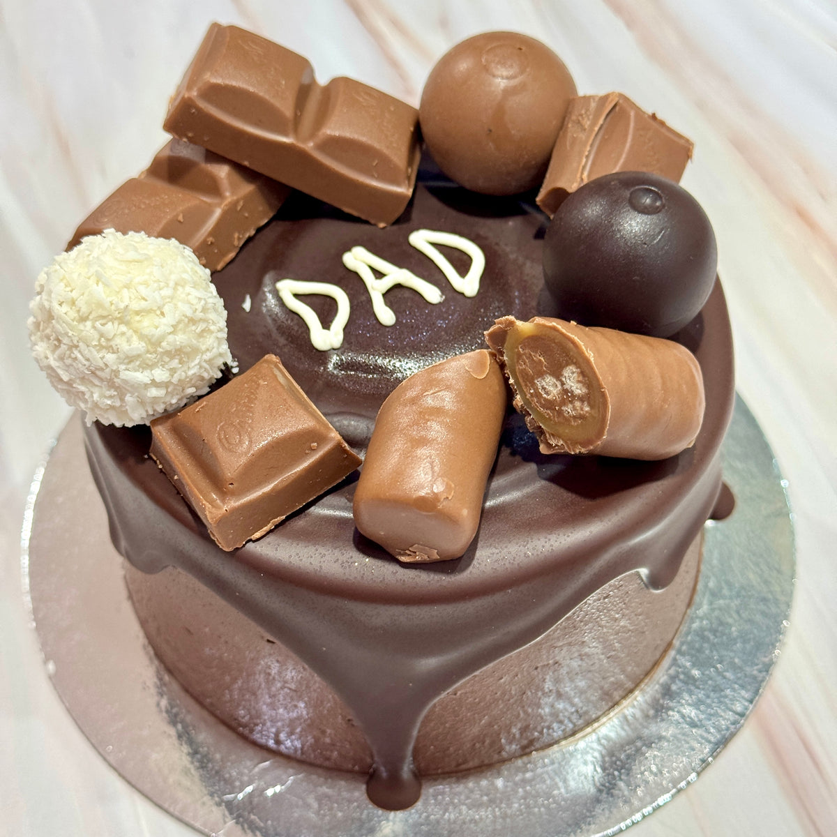 Mini Chocolate Bourbon Father's Day Cake – Father's Day cake Sydney by Bakealicious