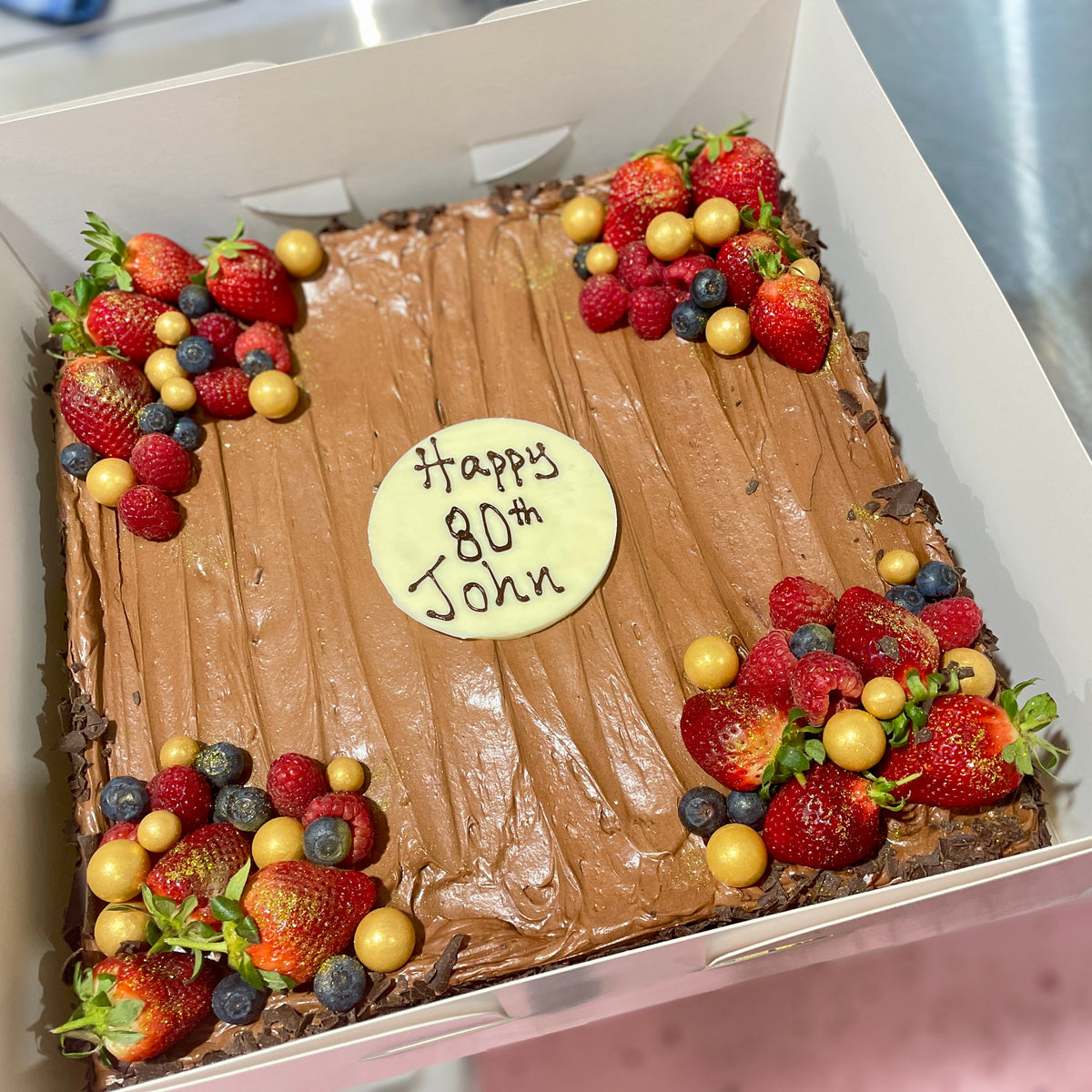 Chocolate Mud Cake Slab