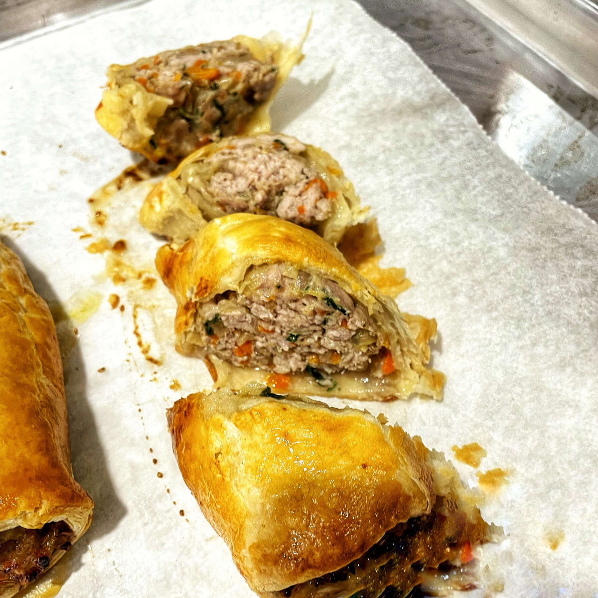Pork and Fennel Sausage Rolls Sydney