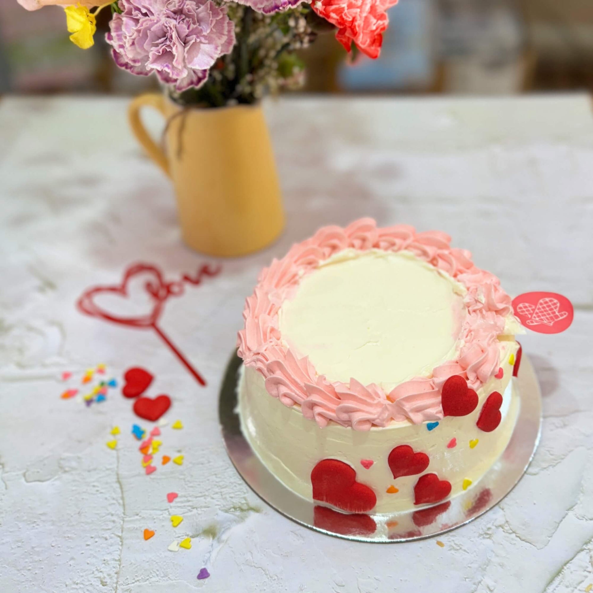 Love Surprise Cake