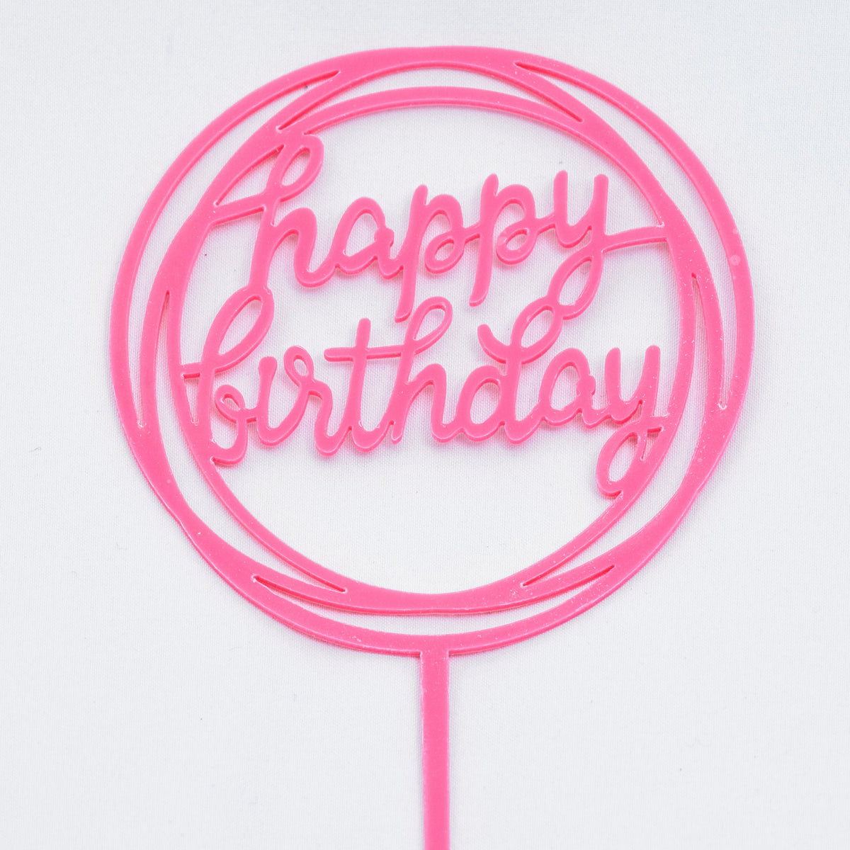 Happy Birthday Cake topper