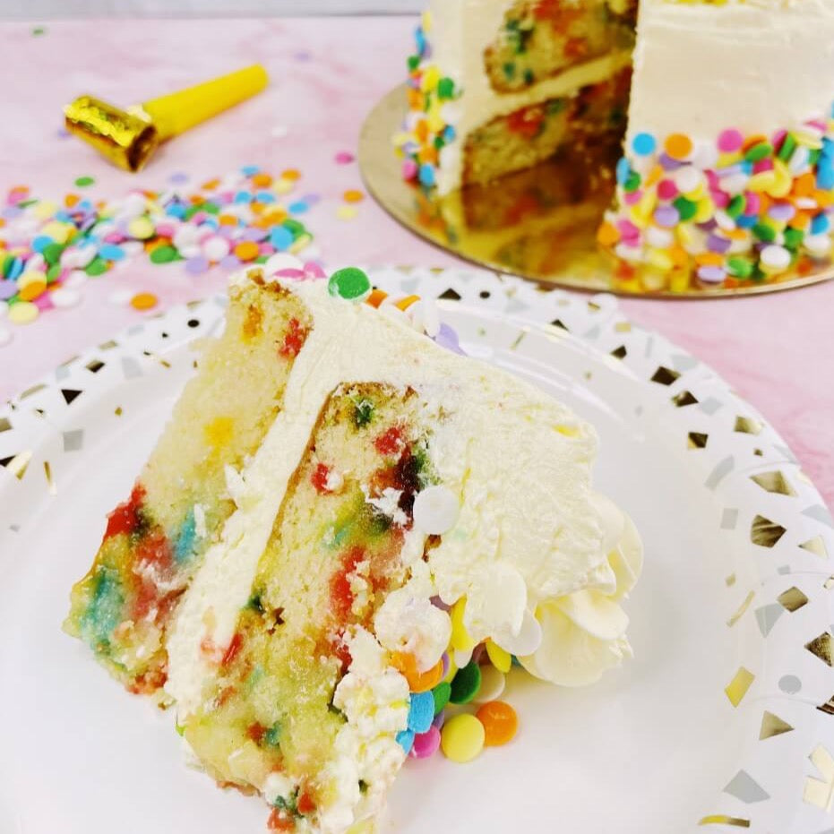 Confetti Cake – Crave Cupcakes