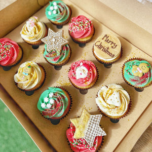 Christmas Cupcakes Sydney delivery