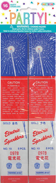 Sparklers - 16 pack