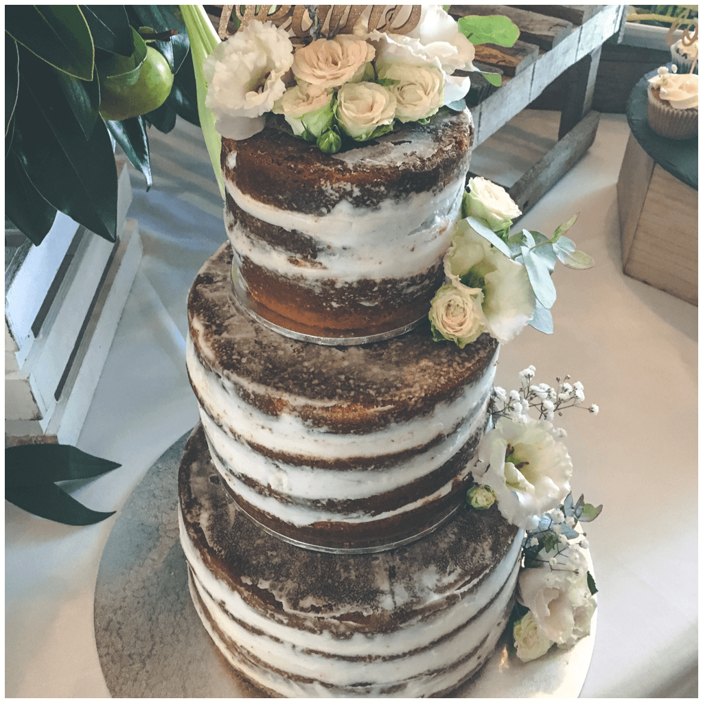 Three-tier Naked Cake Sydney